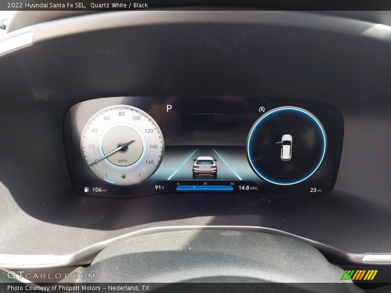  2022 Santa Fe SEL SEL Gauges
