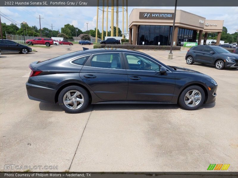 Portofino Gray / Gray 2022 Hyundai Sonata SE