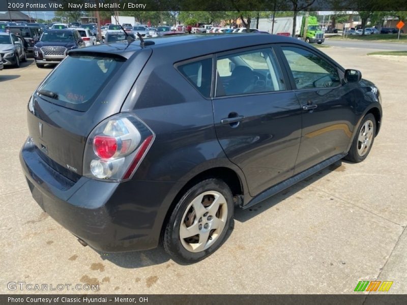 Navy Blue Metallic / Ebony 2009 Pontiac Vibe