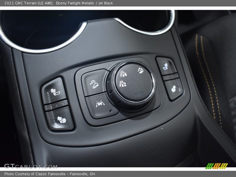 Ebony Twilight Metallic / Jet Black 2021 GMC Terrain SLE AWD