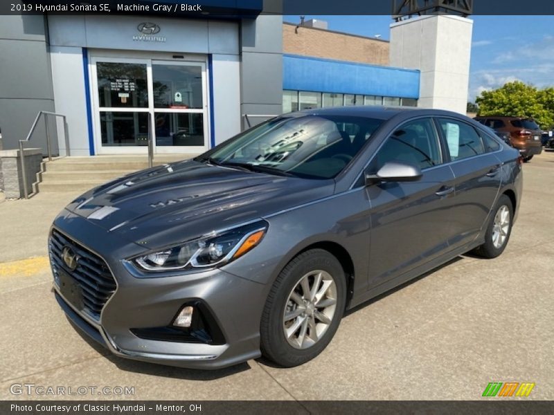 Machine Gray / Black 2019 Hyundai Sonata SE
