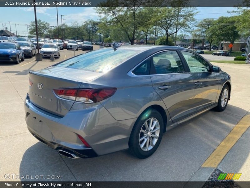 Machine Gray / Black 2019 Hyundai Sonata SE