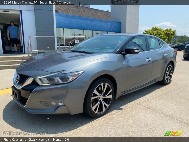 Super Black / Charcoal 2016 Nissan Maxima SV