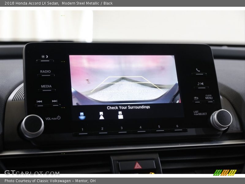 Modern Steel Metallic / Black 2018 Honda Accord LX Sedan