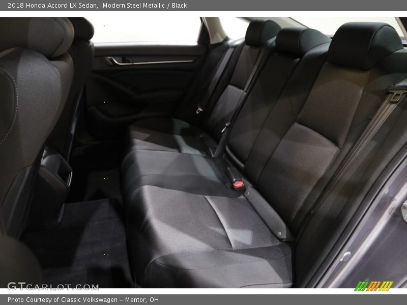 Modern Steel Metallic / Black 2018 Honda Accord LX Sedan