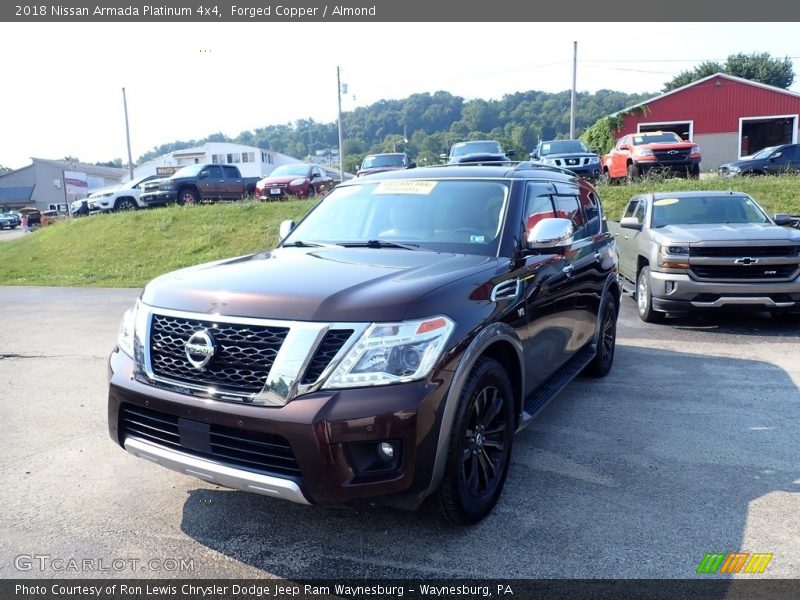 Forged Copper / Almond 2018 Nissan Armada Platinum 4x4