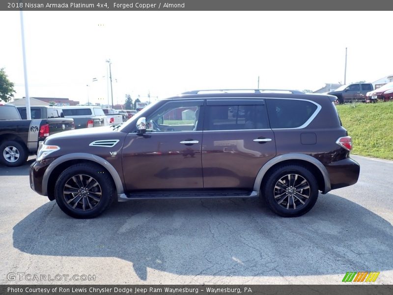 Forged Copper / Almond 2018 Nissan Armada Platinum 4x4