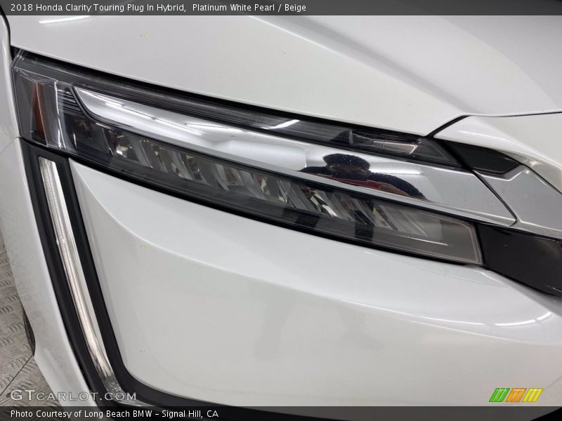 Platinum White Pearl / Beige 2018 Honda Clarity Touring Plug In Hybrid