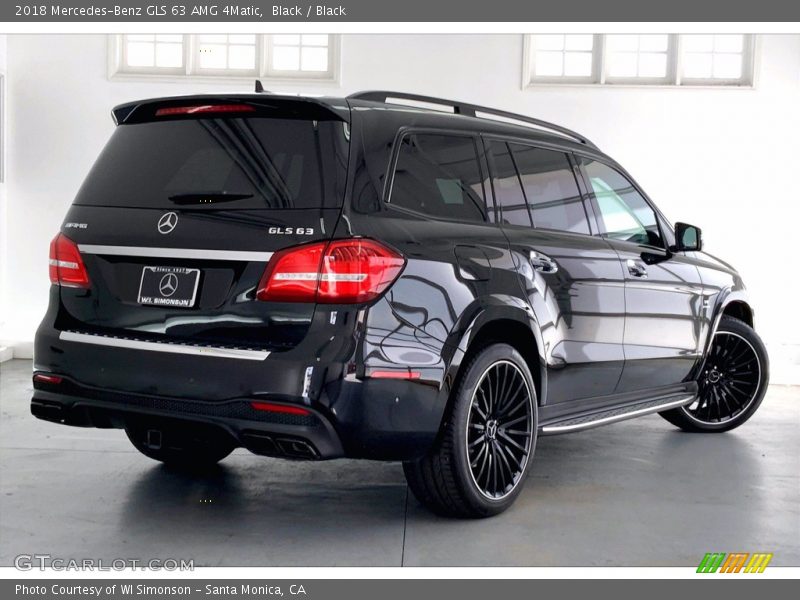 Black / Black 2018 Mercedes-Benz GLS 63 AMG 4Matic