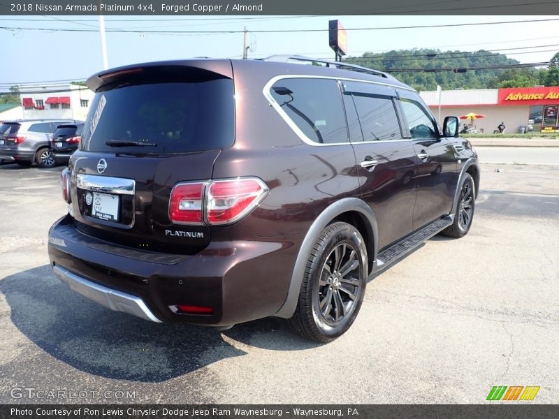 Forged Copper / Almond 2018 Nissan Armada Platinum 4x4