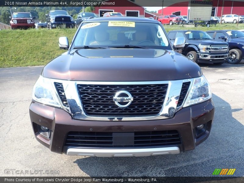 Forged Copper / Almond 2018 Nissan Armada Platinum 4x4