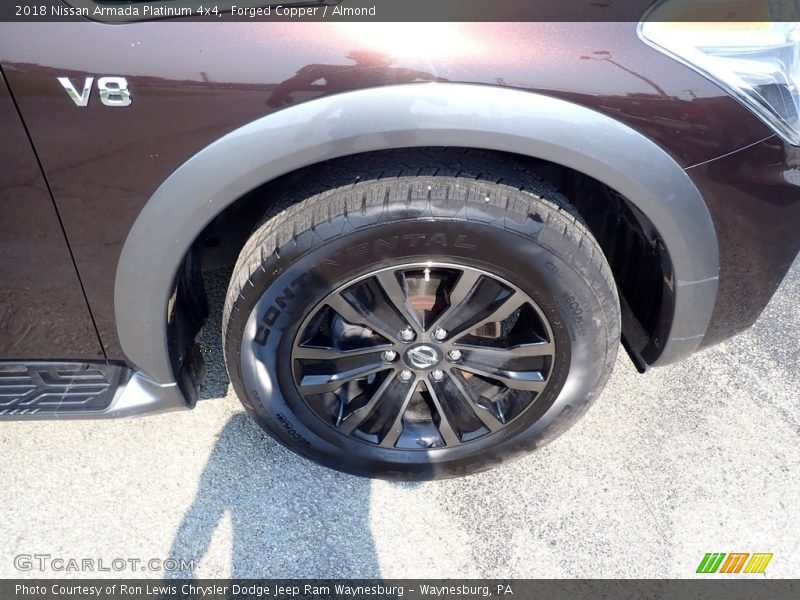 Forged Copper / Almond 2018 Nissan Armada Platinum 4x4