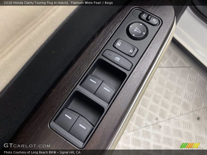 Platinum White Pearl / Beige 2018 Honda Clarity Touring Plug In Hybrid