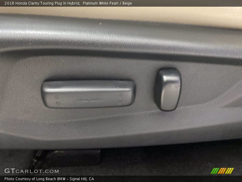 Platinum White Pearl / Beige 2018 Honda Clarity Touring Plug In Hybrid