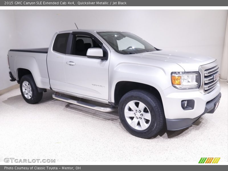  2015 Canyon SLE Extended Cab 4x4 Quicksilver Metallic