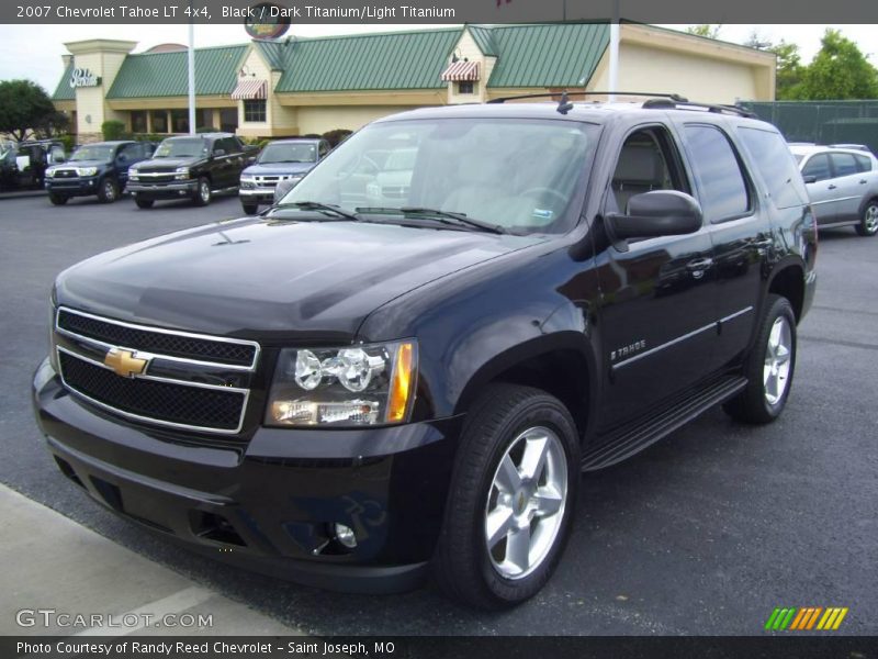 Black / Dark Titanium/Light Titanium 2007 Chevrolet Tahoe LT 4x4