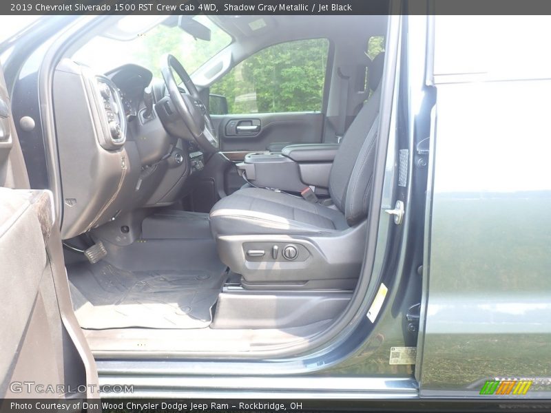 Shadow Gray Metallic / Jet Black 2019 Chevrolet Silverado 1500 RST Crew Cab 4WD