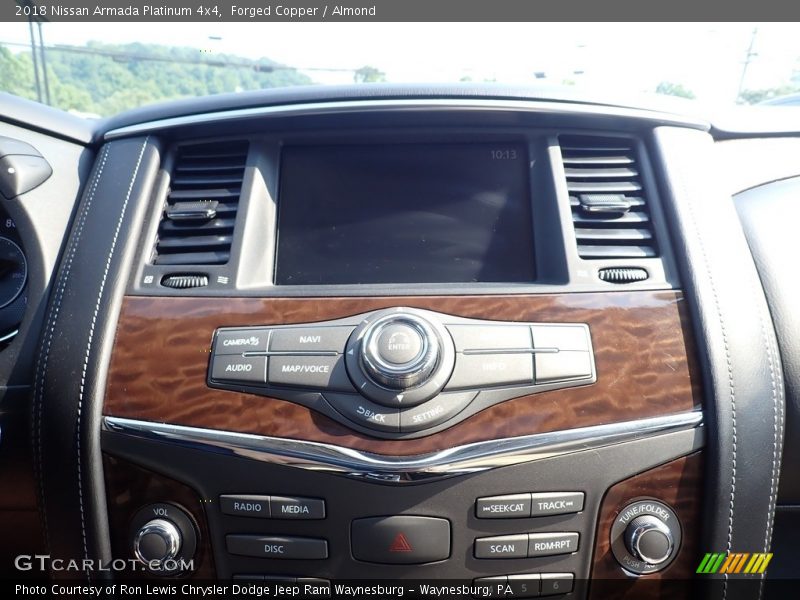 Controls of 2018 Armada Platinum 4x4