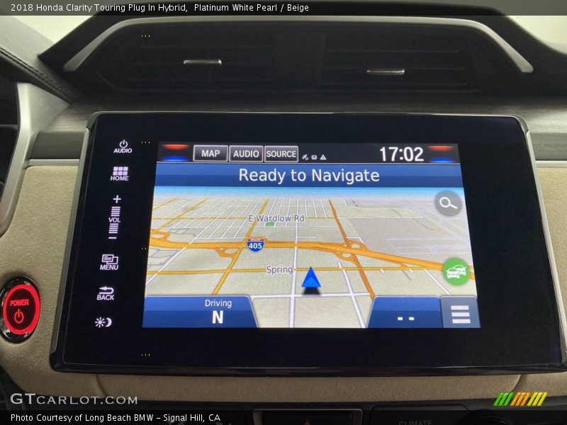 Platinum White Pearl / Beige 2018 Honda Clarity Touring Plug In Hybrid