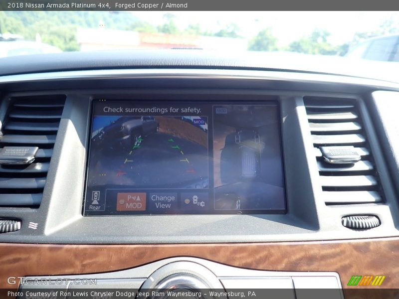 Forged Copper / Almond 2018 Nissan Armada Platinum 4x4