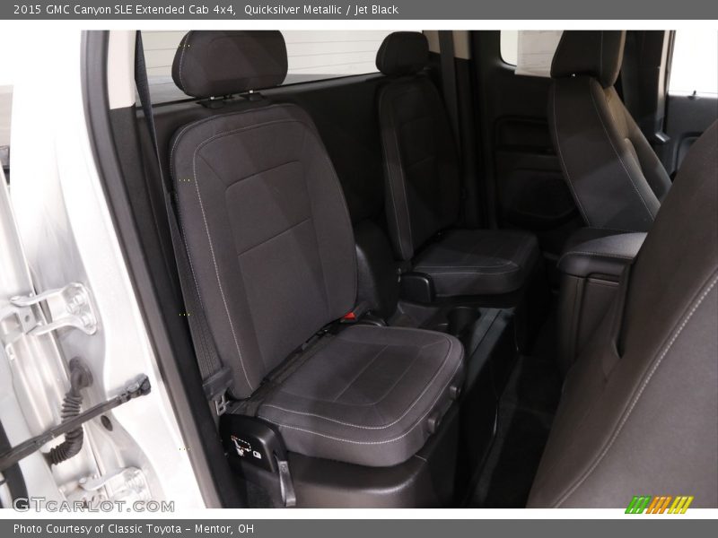 Rear Seat of 2015 Canyon SLE Extended Cab 4x4