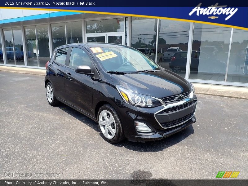 Mosaic Black / Jet Black 2019 Chevrolet Spark LS