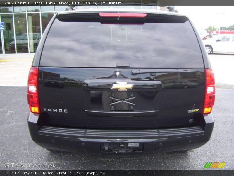Black / Dark Titanium/Light Titanium 2007 Chevrolet Tahoe LT 4x4