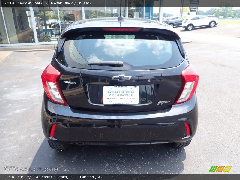 Mosaic Black / Jet Black 2019 Chevrolet Spark LS