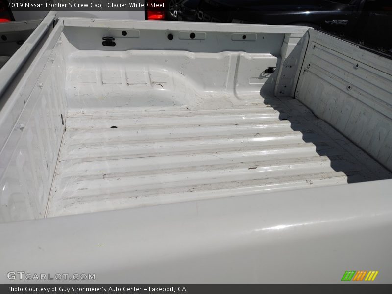Glacier White / Steel 2019 Nissan Frontier S Crew Cab