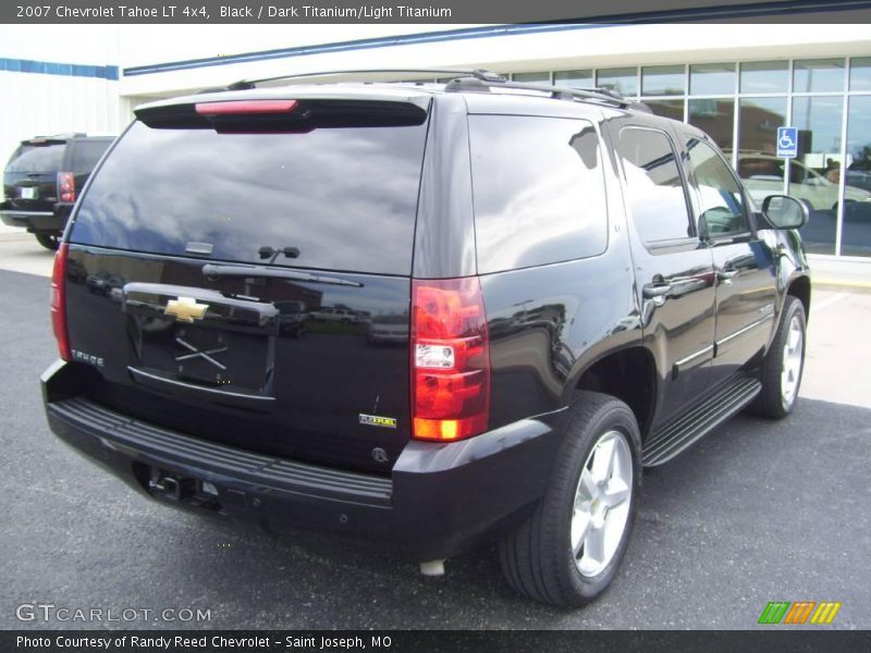 Black / Dark Titanium/Light Titanium 2007 Chevrolet Tahoe LT 4x4