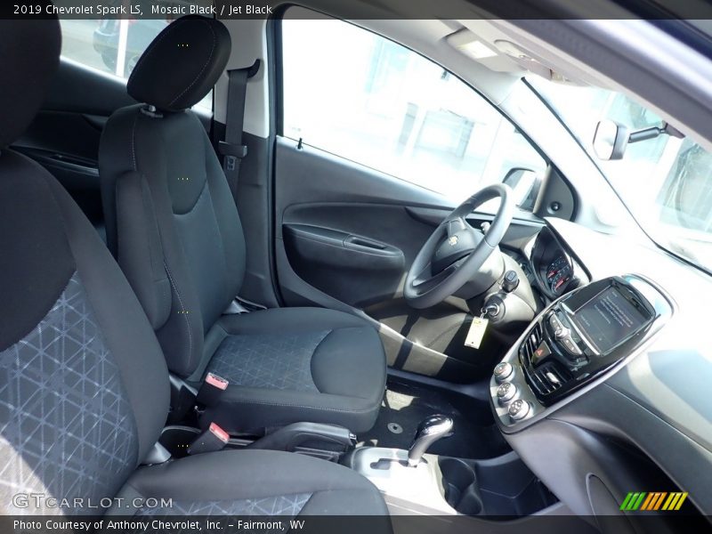 Mosaic Black / Jet Black 2019 Chevrolet Spark LS