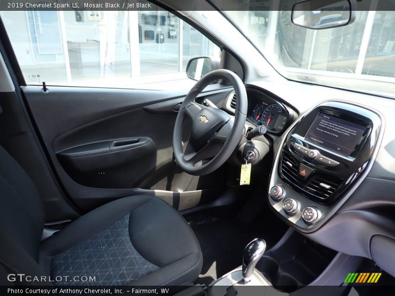 Mosaic Black / Jet Black 2019 Chevrolet Spark LS
