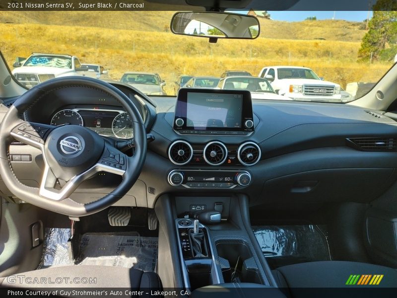 Super Black / Charcoal 2021 Nissan Sentra SV