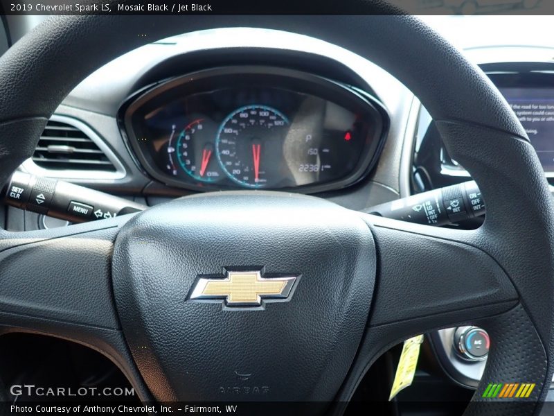 Mosaic Black / Jet Black 2019 Chevrolet Spark LS