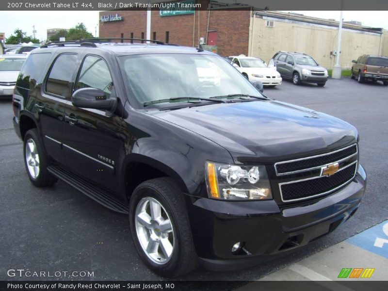 Black / Dark Titanium/Light Titanium 2007 Chevrolet Tahoe LT 4x4