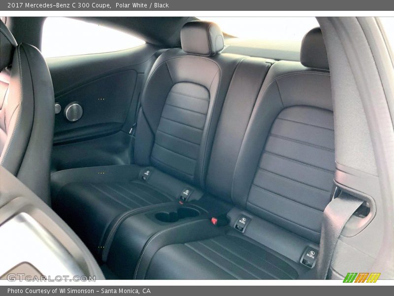 Polar White / Black 2017 Mercedes-Benz C 300 Coupe