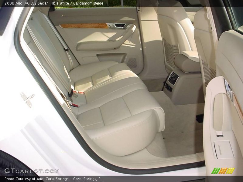 Ibis White / Cardamom Beige 2008 Audi A6 3.2 Sedan