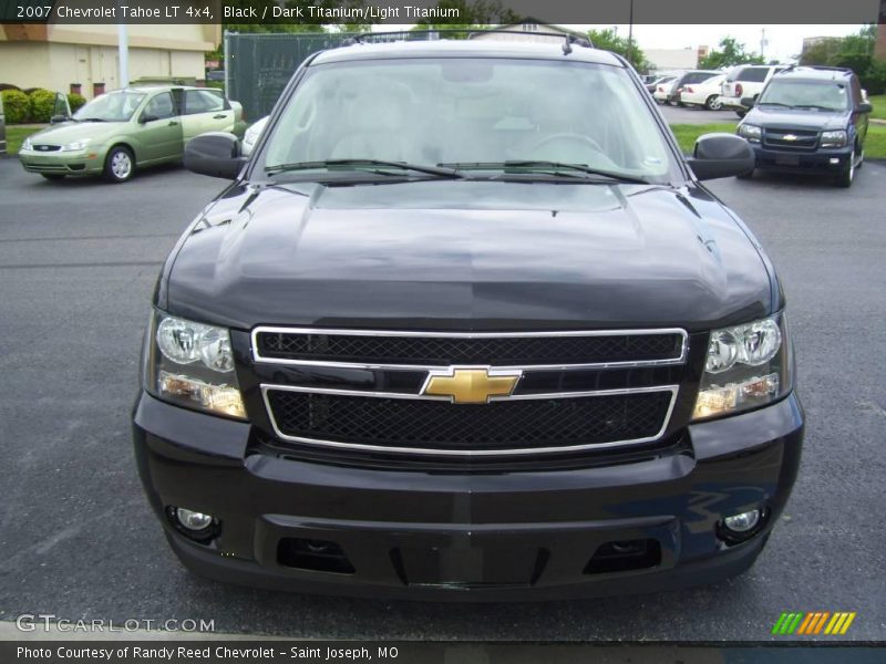 Black / Dark Titanium/Light Titanium 2007 Chevrolet Tahoe LT 4x4
