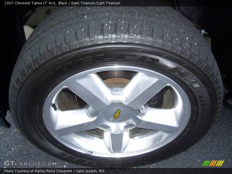 Black / Dark Titanium/Light Titanium 2007 Chevrolet Tahoe LT 4x4