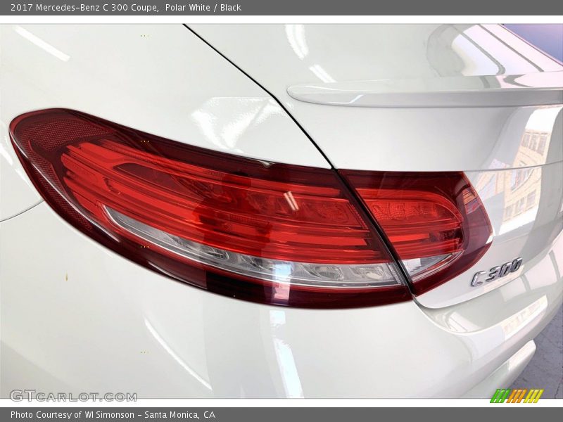 Polar White / Black 2017 Mercedes-Benz C 300 Coupe