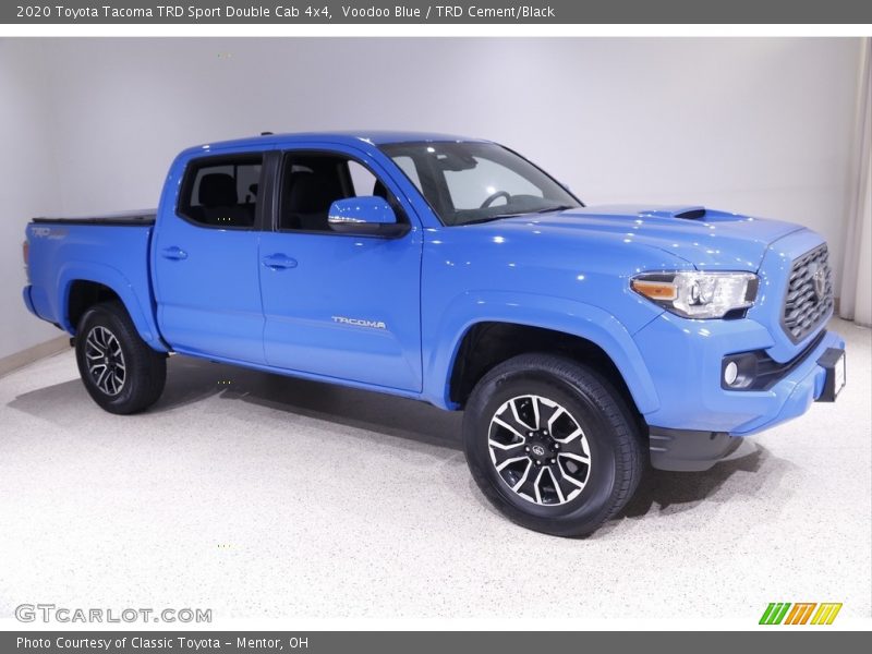 Front 3/4 View of 2020 Tacoma TRD Sport Double Cab 4x4