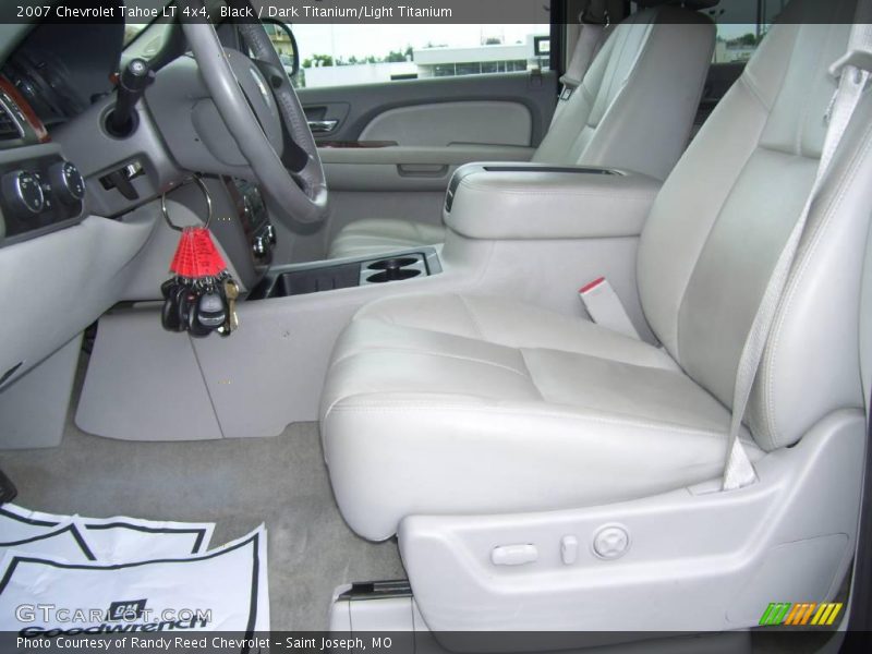 Black / Dark Titanium/Light Titanium 2007 Chevrolet Tahoe LT 4x4