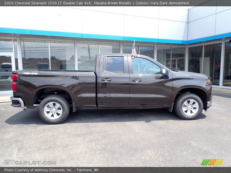 Havana Brown Metallic / Gideon/­Very Dark Atmosphere 2020 Chevrolet Silverado 1500 LT Double Cab 4x4