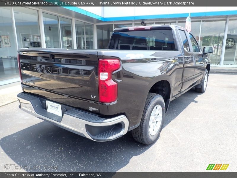 Havana Brown Metallic / Gideon/­Very Dark Atmosphere 2020 Chevrolet Silverado 1500 LT Double Cab 4x4