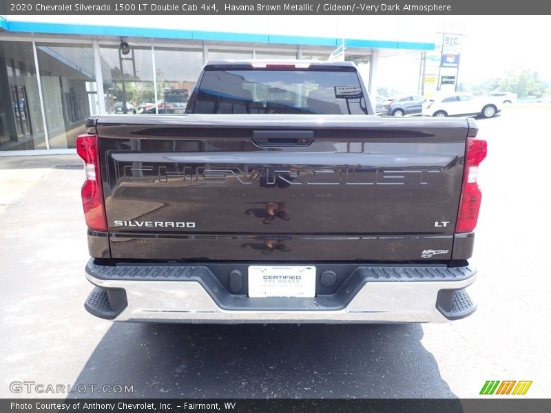 Havana Brown Metallic / Gideon/­Very Dark Atmosphere 2020 Chevrolet Silverado 1500 LT Double Cab 4x4