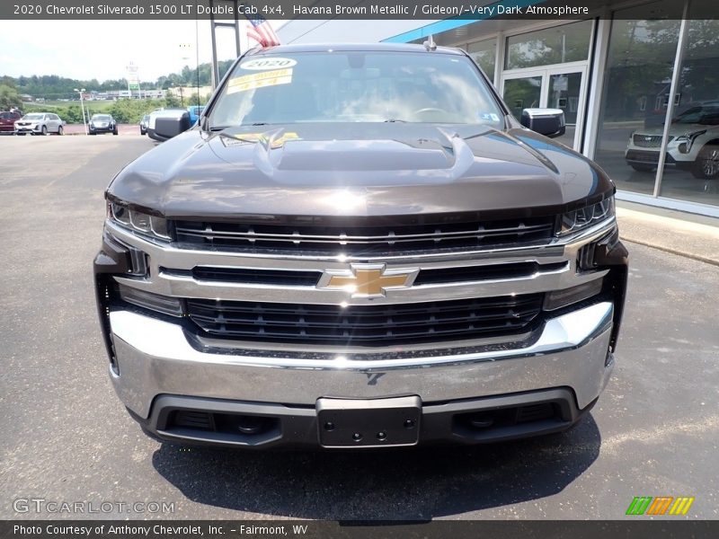 Havana Brown Metallic / Gideon/­Very Dark Atmosphere 2020 Chevrolet Silverado 1500 LT Double Cab 4x4