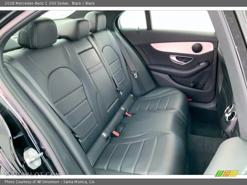 Black / Black 2018 Mercedes-Benz C 300 Sedan