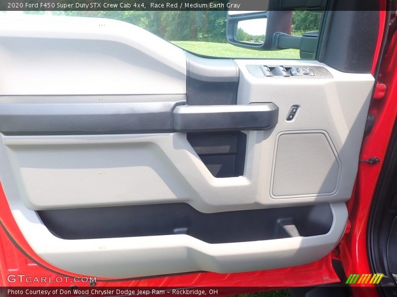 Race Red / Medium Earth Gray 2020 Ford F450 Super Duty STX Crew Cab 4x4