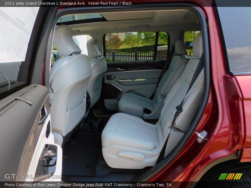 Rear Seat of 2021 Grand Cherokee L Overland 4x4
