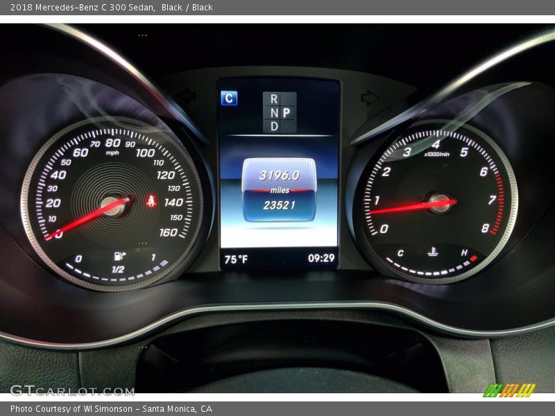 Black / Black 2018 Mercedes-Benz C 300 Sedan